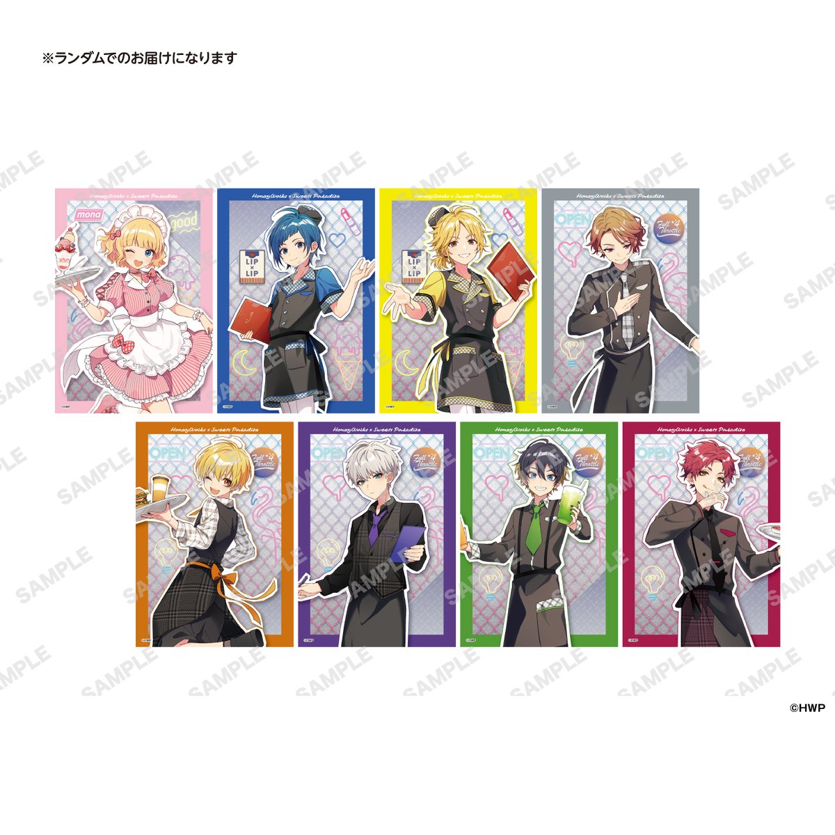 K SEVEN STORIES　スイーツパラダイスコラボ　アクリルスタンド 公式スイーツパラダイス