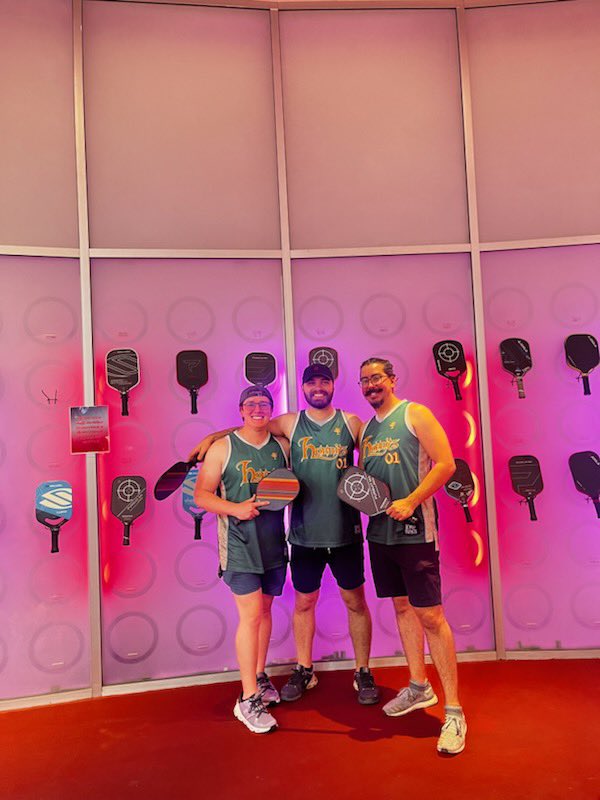 They’re taking the hobbits to pickleball!