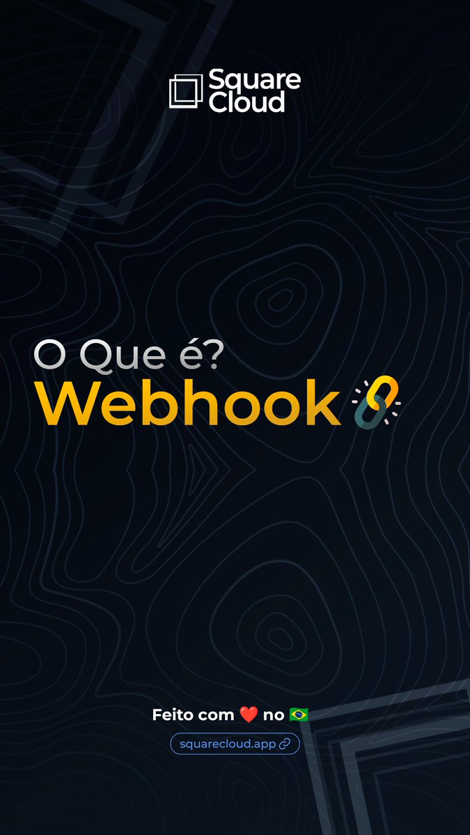 squarecloudofc's tweet image. O que são Webhooks? 🔔

São avisos automáticos entre sistemas!
Ex: você recebe uma notificação assim que alguém curte seu post? Isso é um webhook em ação!
🚀 Rode APIs com estabilidade na Square Cloud: squarecloud.app

#Webhook #API #Dev #Automação #squarecloud