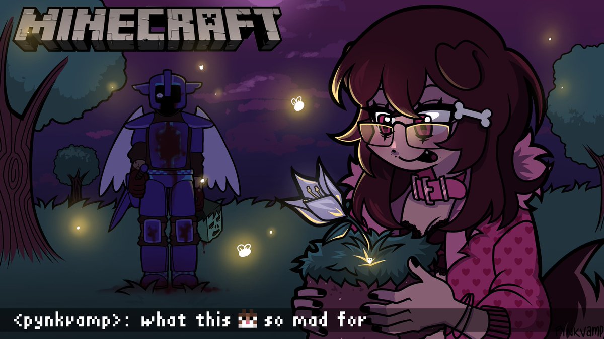 Streaming Minecraft ONCE AGAIN with my friend j7nxy on Twitch !!
૮ • ﻌ - ა twitch.tv/pynkvamp?sr=a