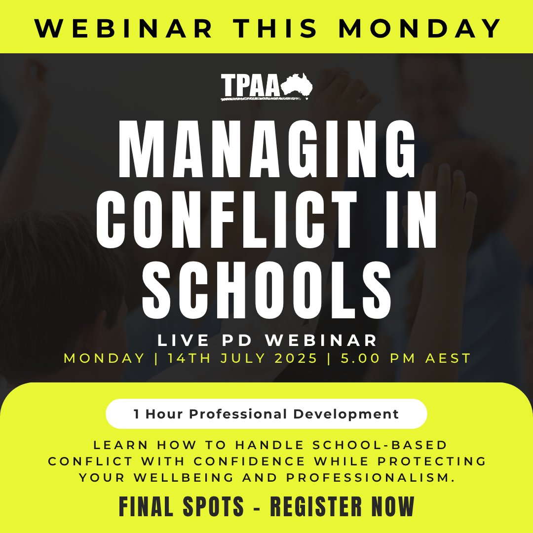 Teachers Professional Association of Queensland tweet media