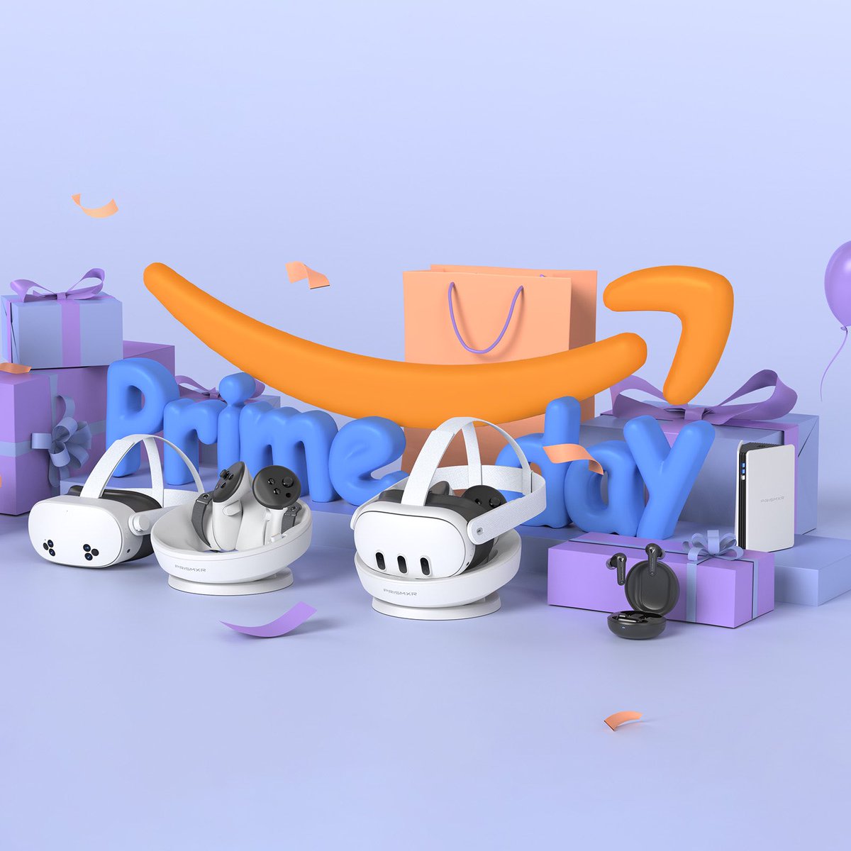 🛒 Prime Day’s almost here... got room in your cart?
 Biggest PrismXR deals of the year are about to drop.
Gear up, power up, glow up.
Let’s gooo 👉
amazon.com/-/zh/stores/Pr…
