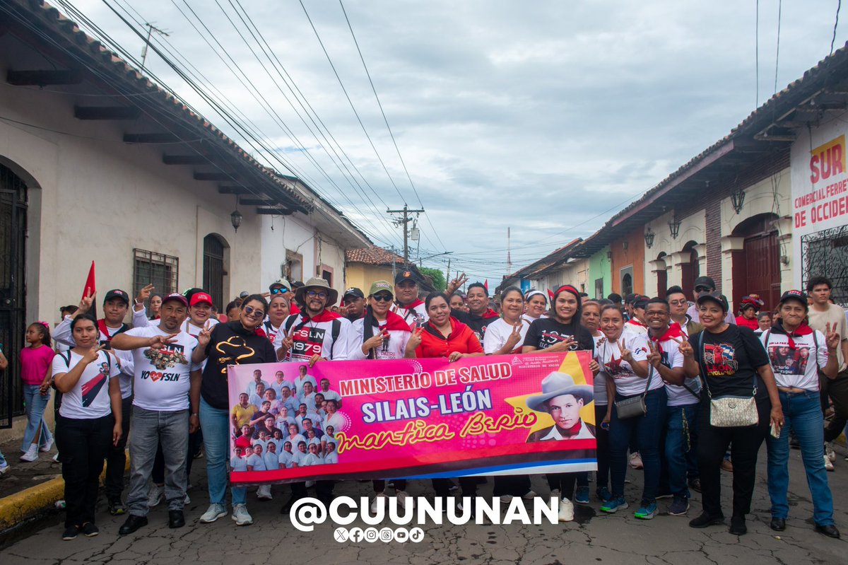cuununan's tweet photo. El día de hoy participamos en la histórica. Caminata al fortín de Acosasco , el cual fue el último reducto de la Guardia Somocista. Hoy en día es símbolo de la libertad del pueblo de la libertad de León capital de la revolución https://t.co/w4n5NV8T4s