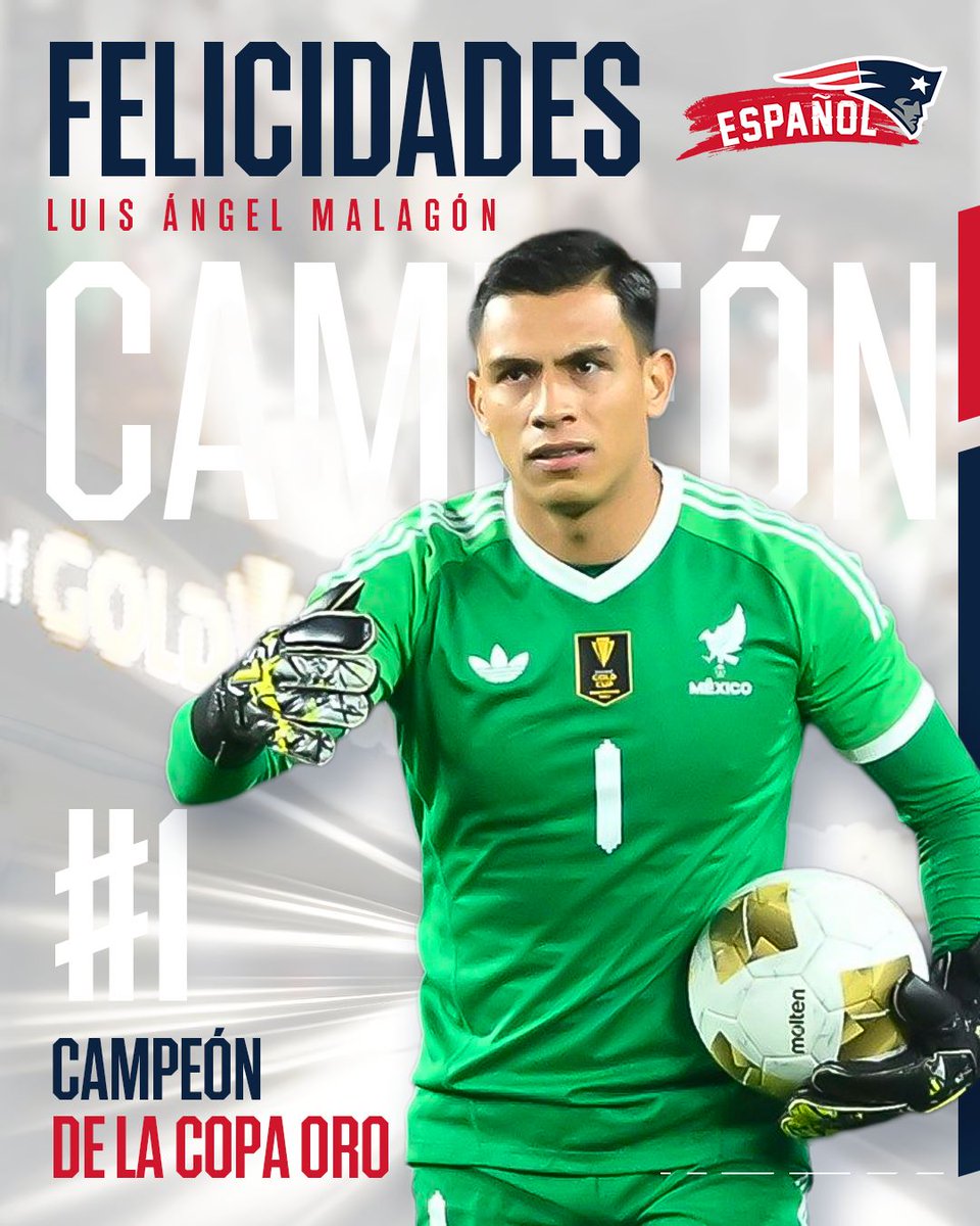 Patriots Español (@patriotsespanol) on Twitter photo Un gran aficionado Patriot está de fiesta. 🎉🥳
Muchas felicidades <a href="/angel_malagonv/">Angel Malagón</a> por la obtención de la Copa Oro 2025 con México. 🇲🇽🏆
#PatriotsEspañol Un gran aficionado Patriot está de fiesta. 🎉🥳
Muchas felicidades <a href="/angel_malagonv/">Angel Malagón</a> por la obtención de la Copa Oro 2025 con México. 🇲🇽🏆
#PatriotsEspañol