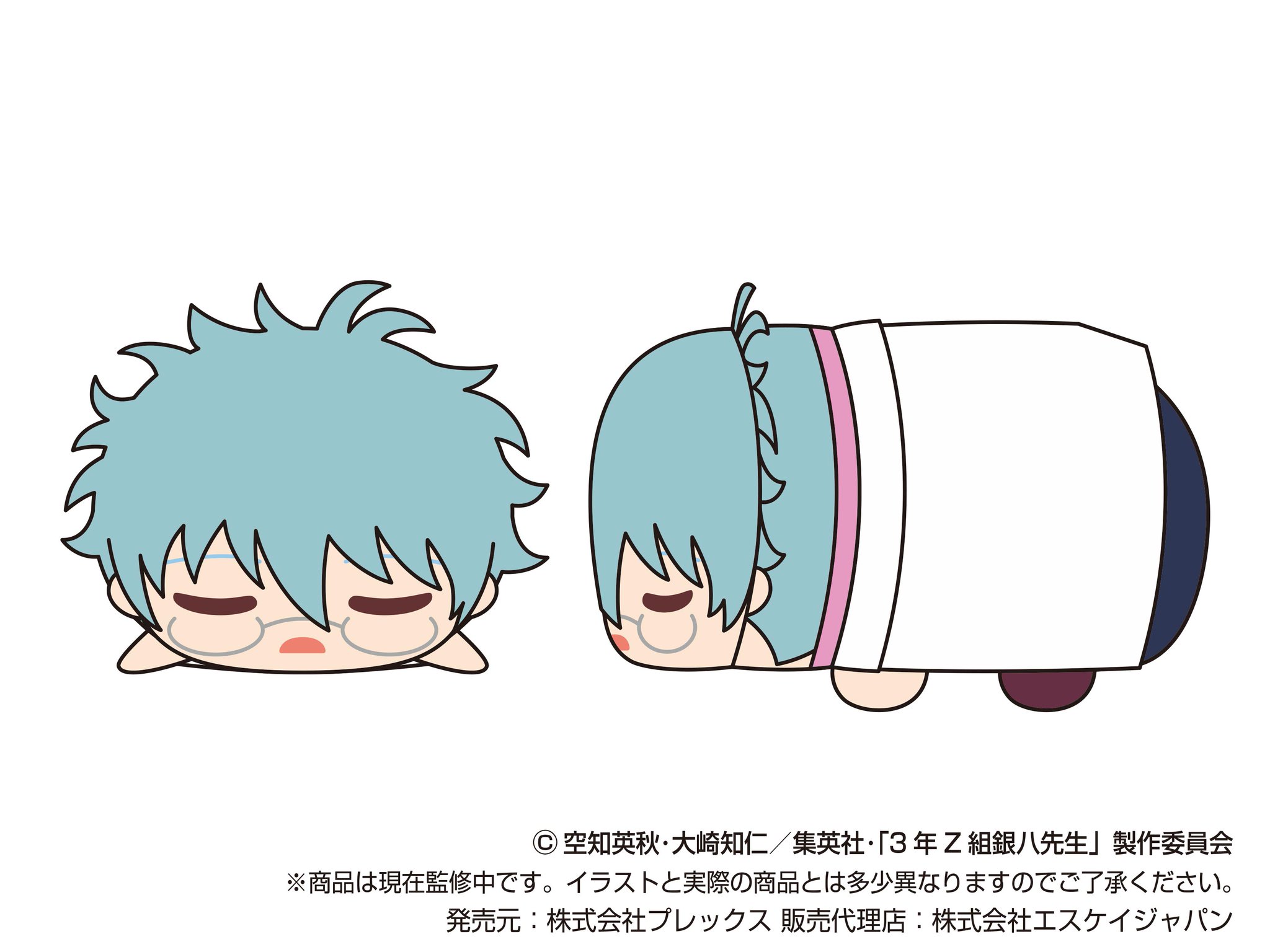 銀魂　坂田銀時 もちもちBIG! のるキャラマスコット ジャンプショップ JUMP SHOP【公式】 on X: 
