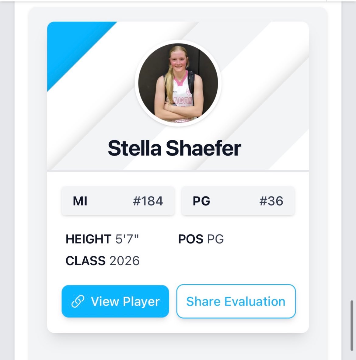 Stella Shaefer tweet media