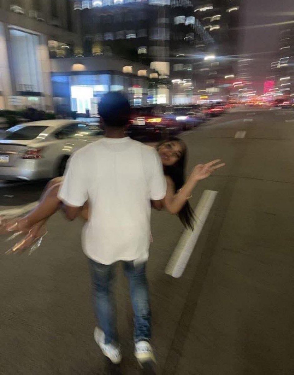 “You really leaving us to go with your man”

Me: