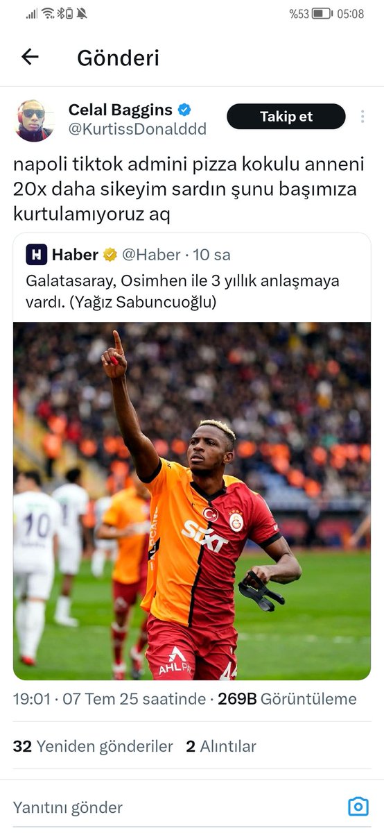 Hüseyin mi lan o 🤫🤫 #Osimhen