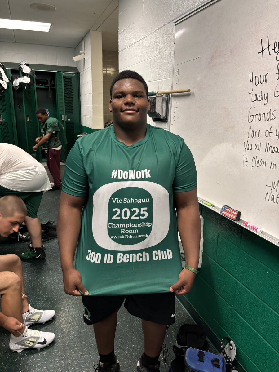 Tom Davenport (@tdmaniac12) on Twitter photo Newest member of “The Club” and he doesn’t just get a shout out on Twitter.
Shakur gets a shirt to wear around school to let everyone know he’s part of an elite group of young men.
Take pride in that little buddy.
Proud of you.
<a href="/Park5398Parker/">Shakur Parker</a>
#DoWorkSon
#WeakThingsBreak Newest member of “The Club” and he doesn’t just get a shout out on Twitter.
Shakur gets a shirt to wear around school to let everyone know he’s part of an elite group of young men.
Take pride in that little buddy.
Proud of you.
<a href="/Park5398Parker/">Shakur Parker</a>
#DoWorkSon
#WeakThingsBreak