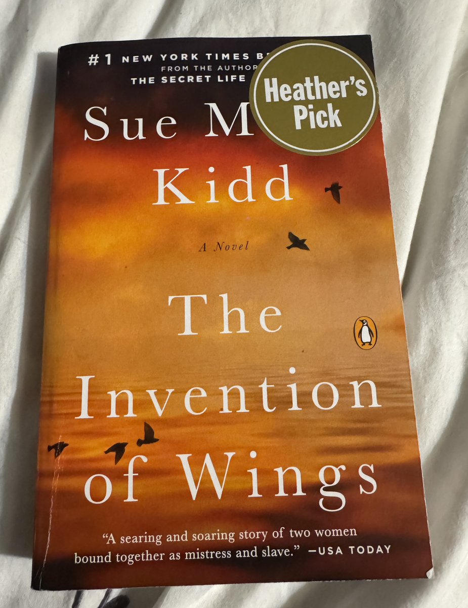 Z-LL🇨🇦🇨🇦🇨🇦🇨🇦🇨🇦🇨🇦🇨🇦🇨🇦 (@prairieparsons1) on Twitter photo This is one of the best books I’ve read in a long time. <a href="/AuthorSueMonk/">Sue Monk Kidd</a> can’t write a bad book but this one was SO good. #MondayThoughts #TheInventionofWings This is one of the best books I’ve read in a long time. <a href="/AuthorSueMonk/">Sue Monk Kidd</a> can’t write a bad book but this one was SO good. #MondayThoughts #TheInventionofWings
