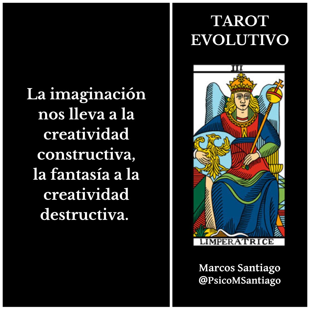 PsicoMSantiago's tweet image. #TarotEvolutivo #LIMPERATRICE #LaEmperatriz #Tarot #Jodorowsky