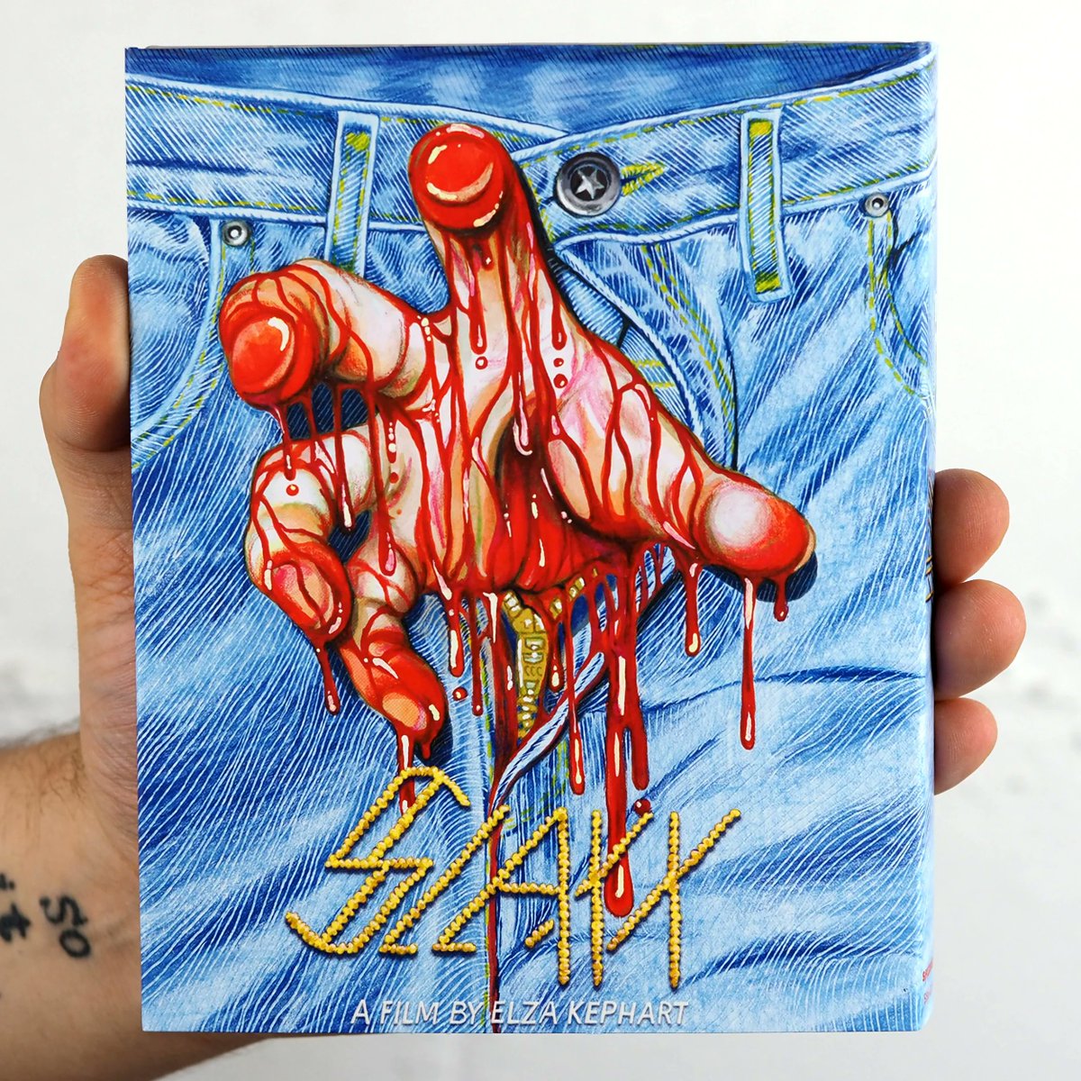 Special edition Blu-rays of both 'Sharksploitation' and 'Slaxx' are now available (thanks to <a href="/VinegarSyndrome/">Vinegar Syndrome</a> and <a href="/Shudder/">Shudder</a>).

More info: tinyurl.com/2x4ptvth #FantasticPavilion