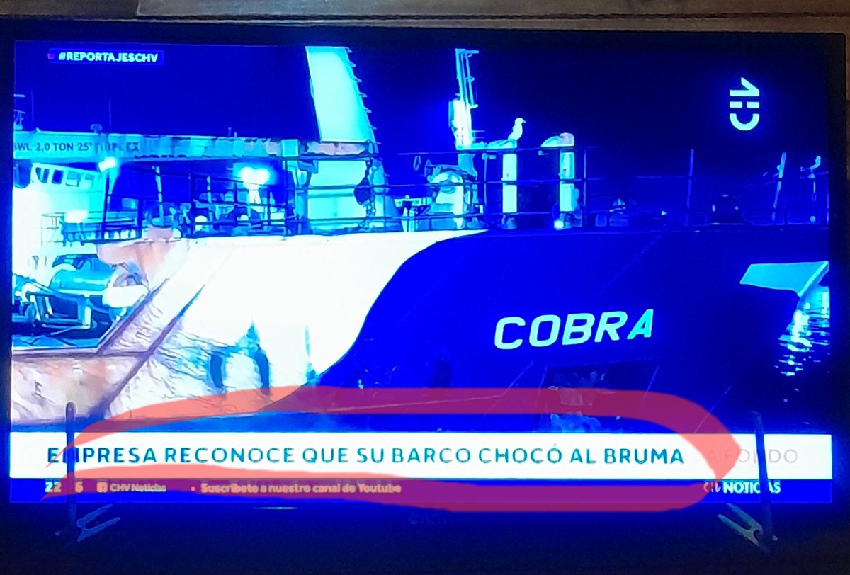Acusaron a las familias del Bruma de mentirosos, acusaron persecusión, dieron un rodeo de 2 meses hasta llegar a la conclusión inicial y lógica: el Cobra chocó y hundió al Bruma.