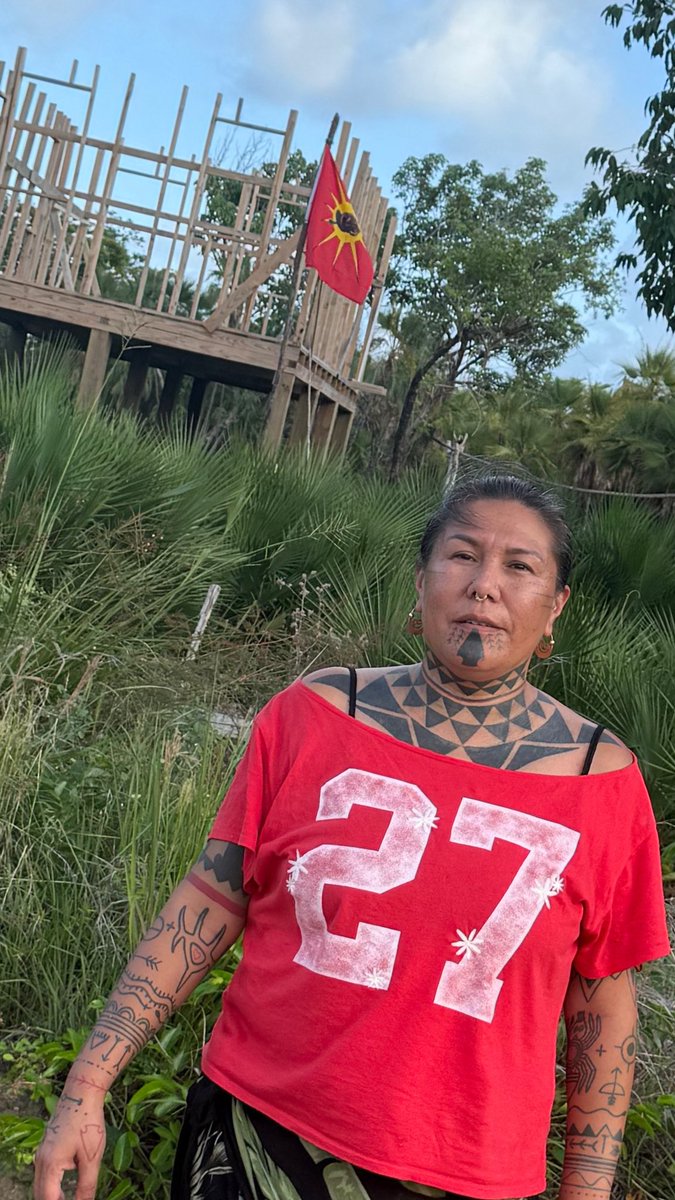 KanahusFreedom's tweet image. Belize with Elder Merlene Clarke, she is one of my moms in the world and am helping her to fight for this land