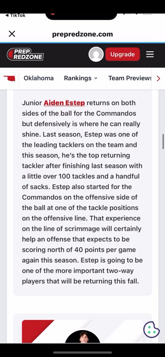 Thanks <a href="/PrepRedzoneOK/">Prep Redzone Oklahoma</a>  for the write up!