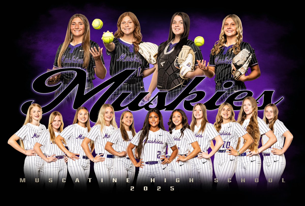 MuscatineCSD's tweet photo. Muscatine softball closed the regular season Monday with a 7-0 home win over Marion. 

The Muskies (25-10) open the postseason Saturday night at home vs. Bettendorf at 7 pm. 

Tickets must be bought through Bound: https://t.co/fdaSCAv8jg https://t.co/BUz8JEQTGl