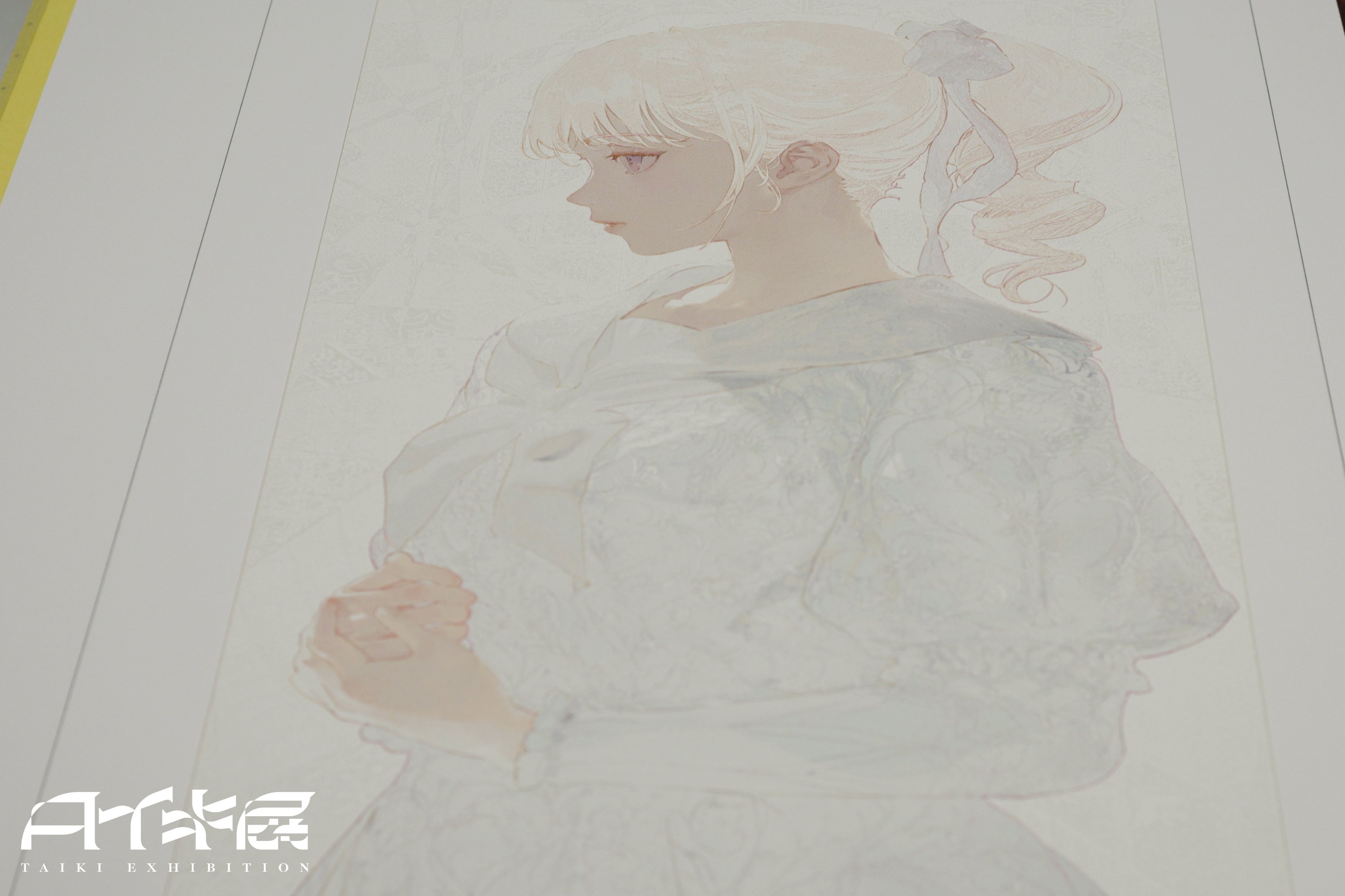 タイキ展　GG タイキ展 作品 -GG- セメント風プリント 特殊加工 複製原画 直筆