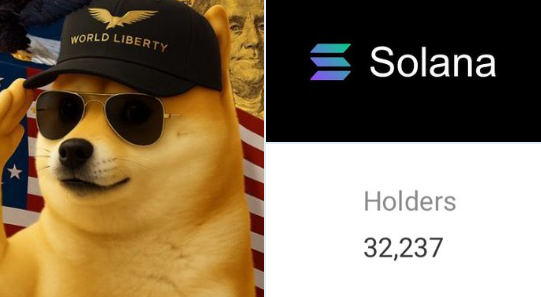 leon_cryptooo's tweet photo. The $DEGE memecoin has surged past 32,000 holders, fueled by growing buzz across TikTok and Instagram. Much of the hype stems from rumors linking the token to a wallet allegedly associated with Donald Trump, sparking a wave of speculative interest and social media-driven momentum https://t.co/goKGY8Trzd