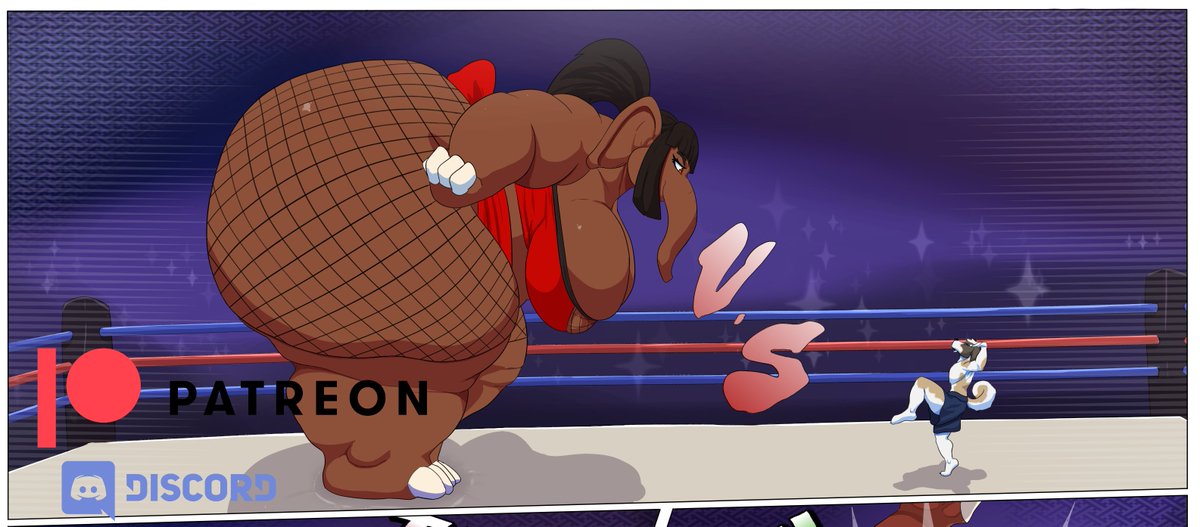 Jumba vs Doggo (5 panels)