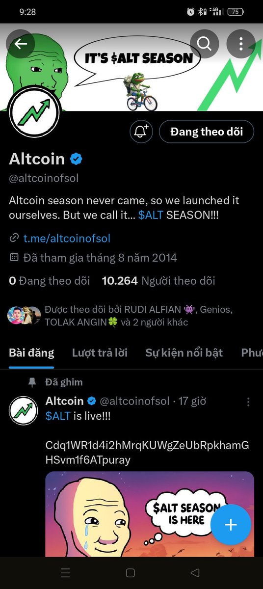 haibatu8's tweet photo. @GiveAwayHost @altcoinofsol Wml https://t.co/kyL4ksf1Lo