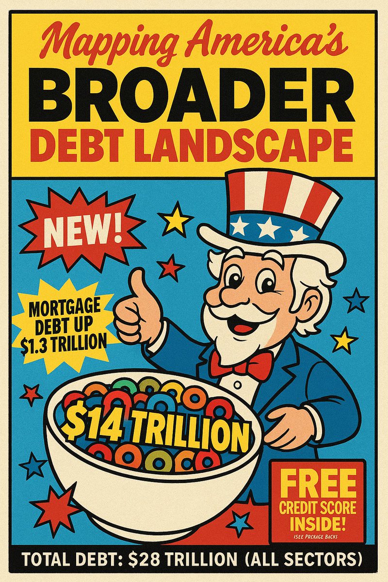 Mapping America’s Broader Debt Landscape 👇🏽