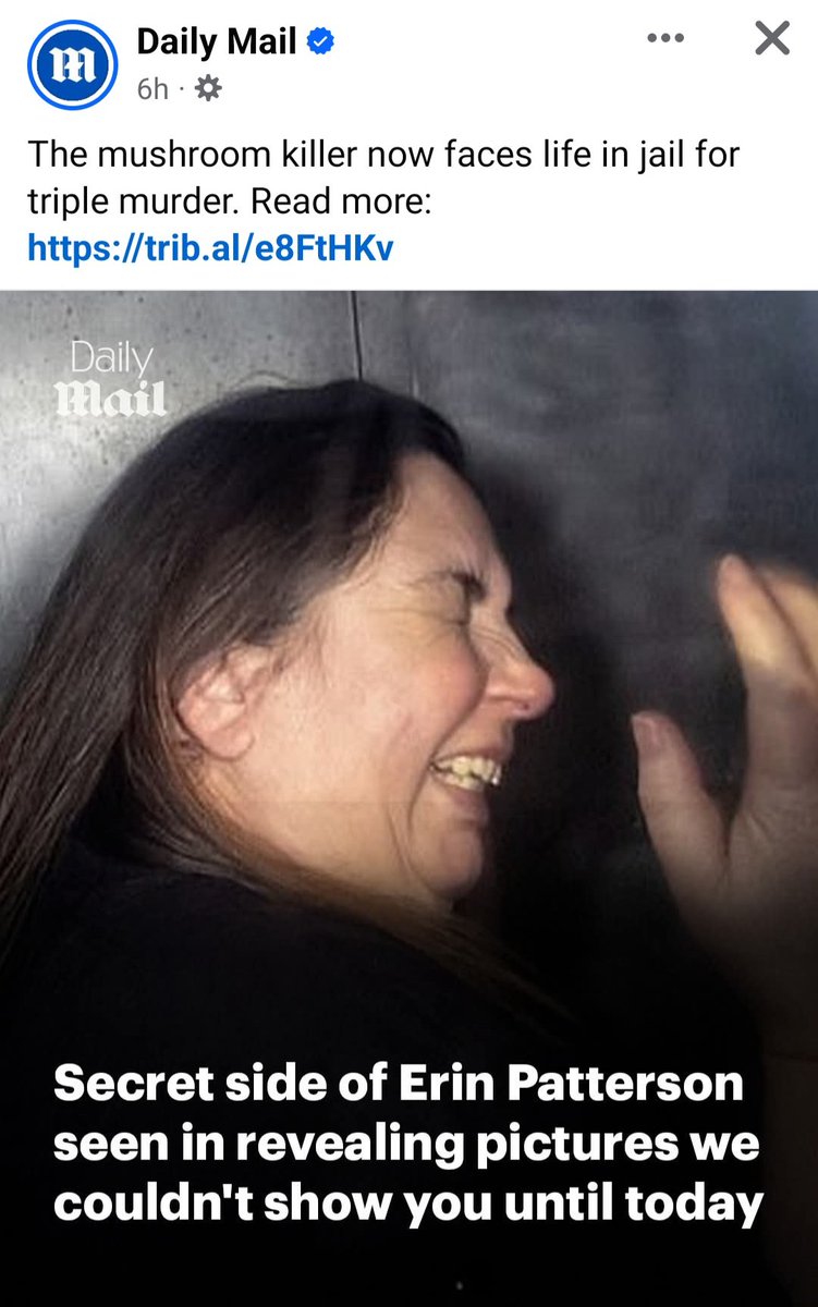 I was just reading about Erin Patterson. I guess her case wasn’t stroganoff. It was a shiitake show, and now she’s in hot water! 😉