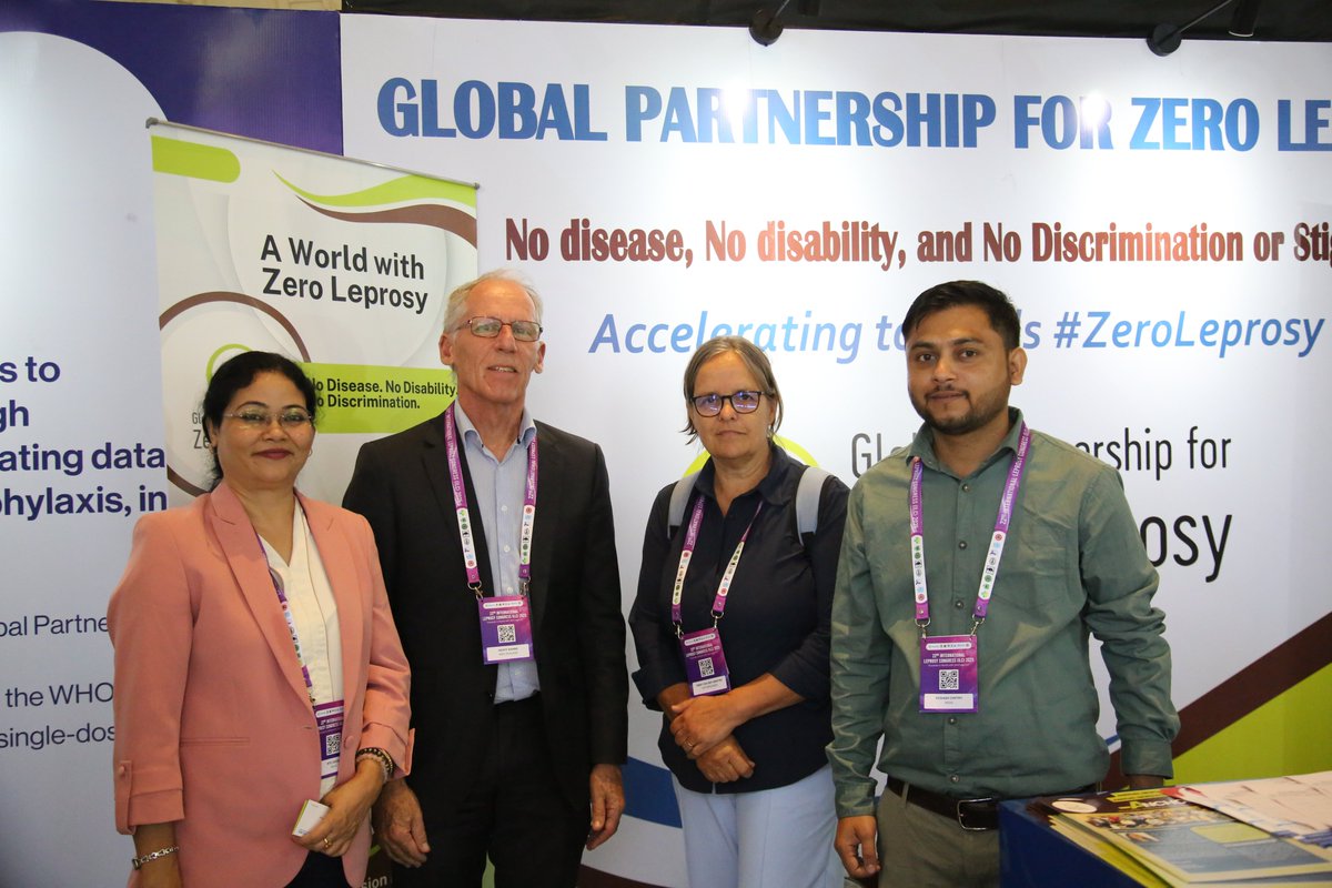 ZeroLeprosy's tweet photo. GPZL is taking the lead at #ILC2025! From high-level presentations to our buzzing exhibition booth  we are showcasing what global collaboration to end leprosy looks like.
Read more 
https://t.co/FDPlRghkVV

#ZeroLeprosy #ILC2025 #EndLeprosy #GlobalHealth #SDRPEP https://t.co/l2yOhyYtlE