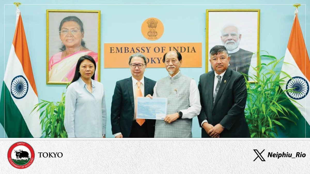 Neiphiu Rio (@neiphiu_rio) on Twitter photo Held a productive and engaging meeting with representatives of M/s Konnect Asia at the <a href="/IndianEmbTokyo/">India in Japanインド大使館</a>. I appreciate their support and look forward to a meaningful and result-oriented collaboration. Held a productive and engaging meeting with representatives of M/s Konnect Asia at the <a href="/IndianEmbTokyo/">India in Japanインド大使館</a>. I appreciate their support and look forward to a meaningful and result-oriented collaboration.