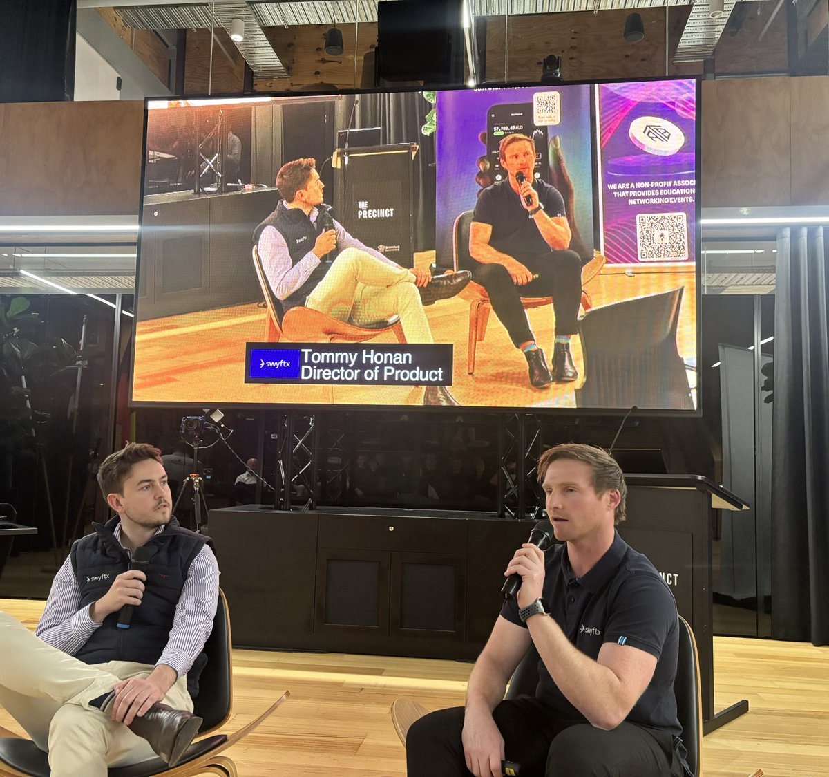 ATB | ALL THINGS BLOCKCHAIN (@allthingsblock) on Twitter photo 🙏 Thank You, Swyftx!
Huge appreciation to <a href="/tomdoonbeg/">🇦🇺Tomás Dún Beag ™️</a> & Ted Coaldrake for guiding an epic conversation on:
✅ Institutional adoption
✅Crypto-backed lending
✅ Tokenization
✅ Stablecoins & DeFi bridges 🙏 Thank You, Swyftx!
Huge appreciation to <a href="/tomdoonbeg/">🇦🇺Tomás Dún Beag ™️</a> & Ted Coaldrake for guiding an epic conversation on:
✅ Institutional adoption
✅Crypto-backed lending
✅ Tokenization
✅ Stablecoins & DeFi bridges