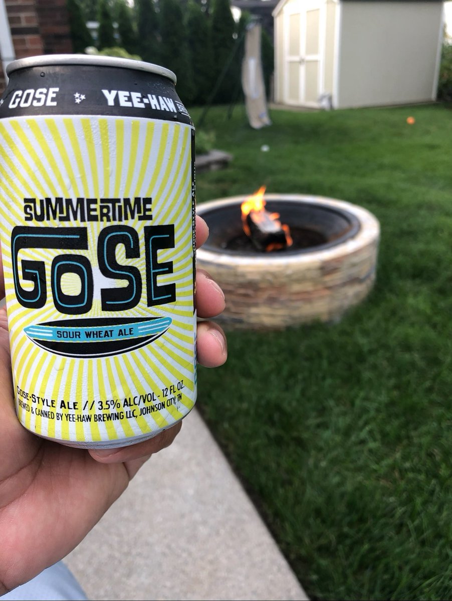 BeerAdviser's tweet image. 🔥 Summertime Gose
📍 @YeeHawBrewing – Johnson City, TN
🍺 Gose | 3.5% ABV
🏆 Ignore (3.00)

Tart, salty, and barely there. Drank it by a fire—flames had more personality. Feels more like a LaCroix than a beer. Bring a backup.

#SummertimeGose #YeeHawBrewing #PourOrIgnore