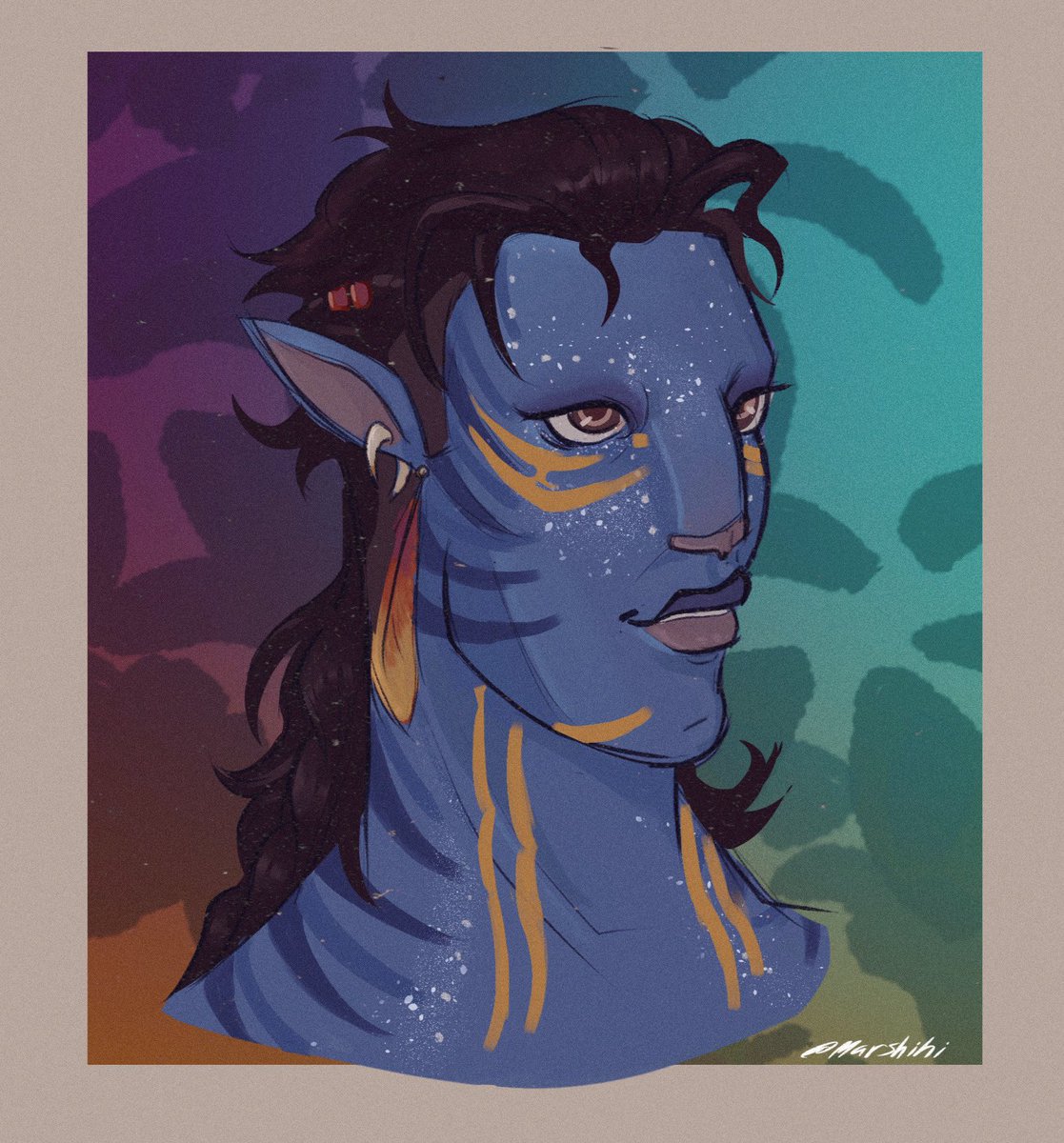 blue guys from that one show…
i turned @//silver_sterner ‘s cyberpunk V into a na’vi