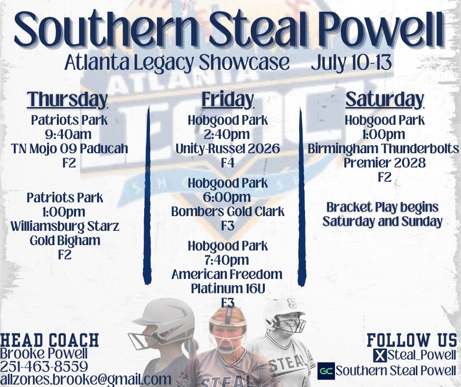 AnnaClaireFree8's tweet image. Had to repost because of a schedule change! You can still catch us in the ATL ‼️‼️ LETS GO! @lbpowell12 @DHScoachjones_ @sissydunn4 @_leannajohnson5 @Steal_Powell @CoachOAllZones