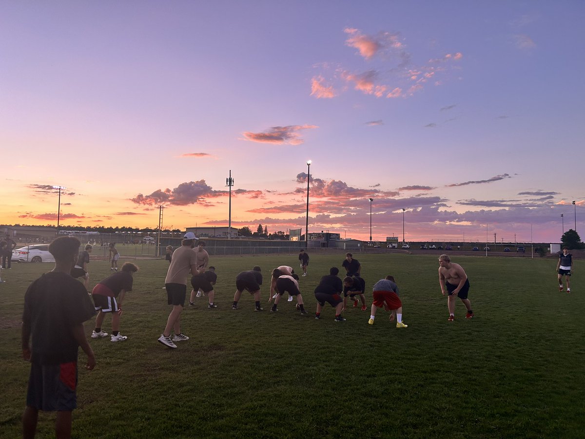 ChandlerPrep_FB's tweet image. Practice 2 in the books! We got better today and are building off a great foundation set this offseason #BeTheStandard
