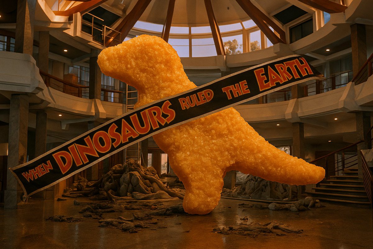 I used AI to replace the dinosaurs with dino-nuggets in a few iconic shots from Jurassic Park. I regret nothing.