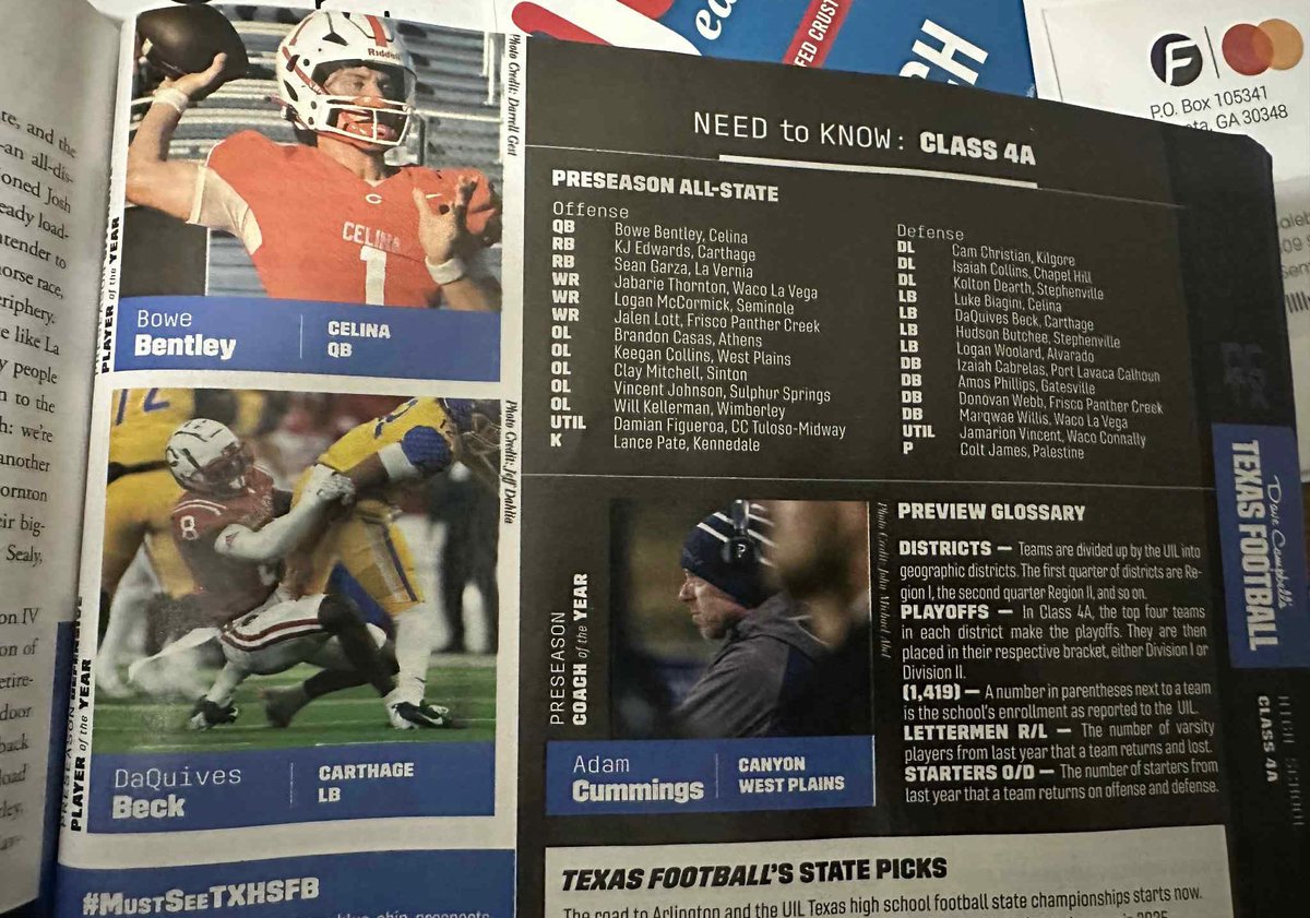 Logan McCormick (@mccormicklogan9) on Twitter photo Blessed to be named on the <a href="/dctf/">Dave Campbell's — TexasFootball.com</a> preseason 4a All-State team!
<a href="/CoachPoynor/">Greg Poynor</a> <a href="/CoachPoynorSHS/">Brian Poynor</a> <a href="/SHSIndianFB/">Seminole Indian Football</a> Blessed to be named on the <a href="/dctf/">Dave Campbell's — TexasFootball.com</a> preseason 4a All-State team!
<a href="/CoachPoynor/">Greg Poynor</a> <a href="/CoachPoynorSHS/">Brian Poynor</a> <a href="/SHSIndianFB/">Seminole Indian Football</a>