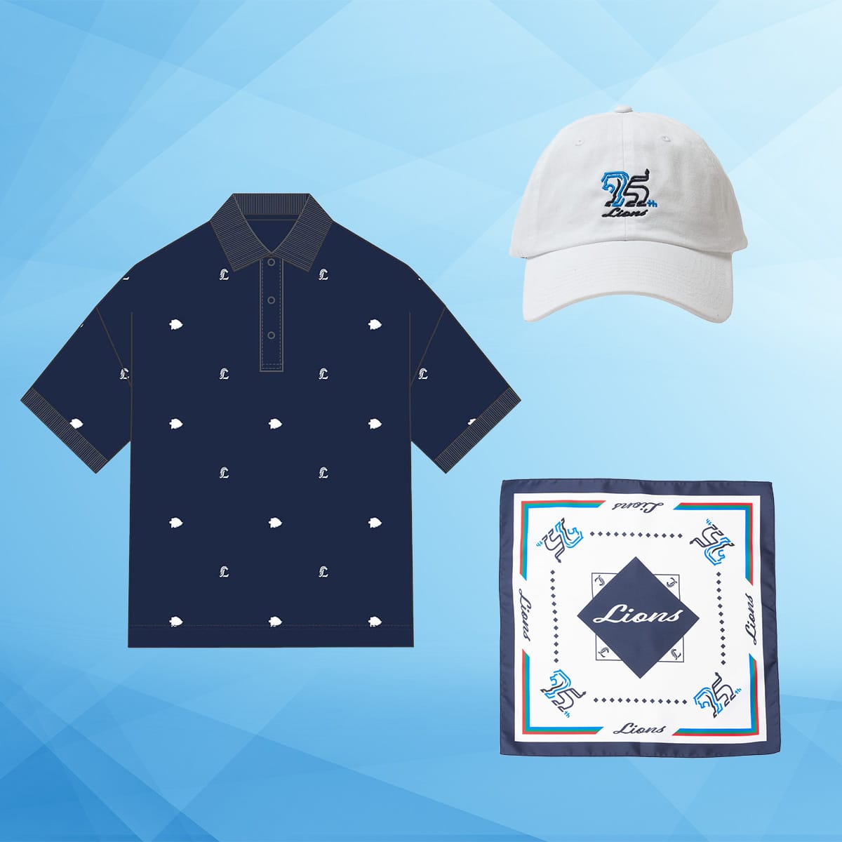 7月14日は東京ドームで75周年シリーズ✨／ 🧢75周年ロゴがポイントの