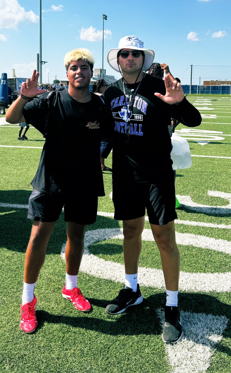 Joziah Rosales βοΈ (@ziah_is_him) on Twitter photo Coach <a href="/jordan_montes11/">Jordan Montes</a> thank you for a great camp today! One of the best LB coaches Iβve been able to work with. Definitely learned a ton! I look forward to sending all my upcoming senior film.
#bleedpurple <a href="/CoachWhiteDB1/">Coach White</a> <a href="/CoachTolly/">Duane Toliver π΅π΅</a> <a href="/AthleticsLCP/">Lubbock-Cooper ISD Athletics</a> <a href="/FootWorkUnit/">Footwork Unit</a> Coach <a href="/jordan_montes11/">Jordan Montes</a> thank you for a great camp today! One of the best LB coaches Iβve been able to work with. Definitely learned a ton! I look forward to sending all my upcoming senior film.
#bleedpurple <a href="/CoachWhiteDB1/">Coach White</a> <a href="/CoachTolly/">Duane Toliver π΅π΅</a> <a href="/AthleticsLCP/">Lubbock-Cooper ISD Athletics</a> <a href="/FootWorkUnit/">Footwork Unit</a>
