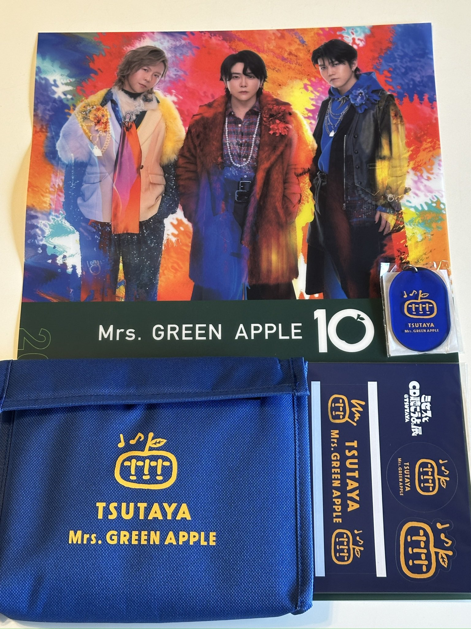 Mrs. GREEN APPLE TSUTAYA コラボ 2点 myatari 2ヶ丘登頂済み on X: 