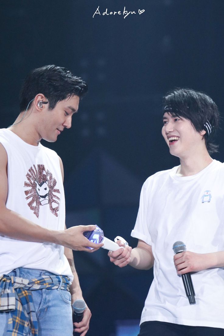 Bubble - Siwon

Fã: Oppa, você acha o Kyuhyun oppa bonito? Eu acho o Kyuhyun oppa muito bonito!

Siwon: Obrigado.