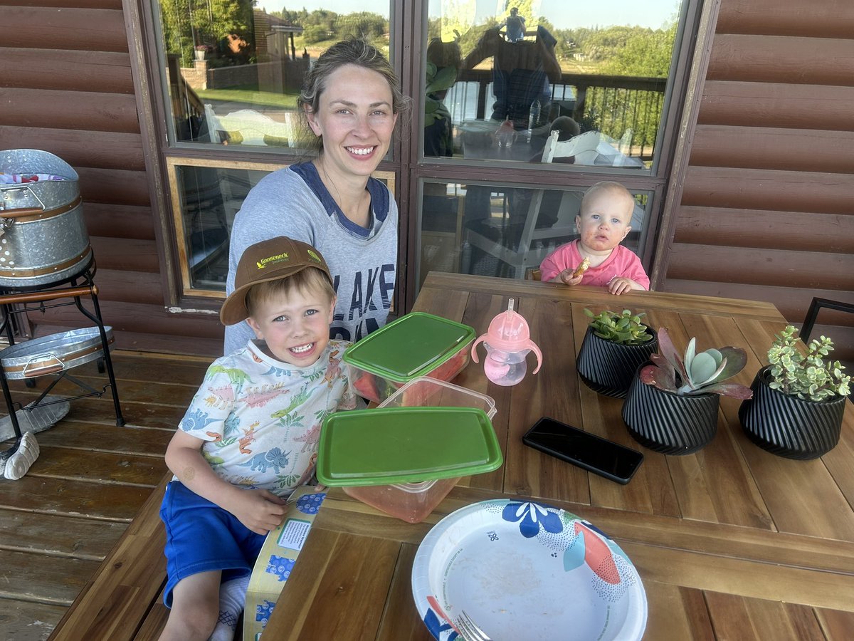 Good time at the lake