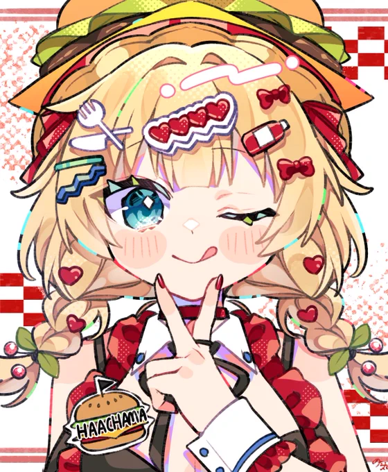 DAY 65 デコデコはあちゃま #はあとart