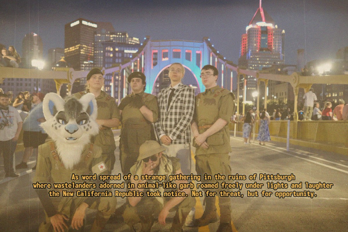 Anthrocon 2325 comes to a close 

<a href="/GixolTheDog/">Gixol</a> <a href="/Aurorakins/">Aurora</a> <a href="/Sk00tles/">Skootles</a> <a href="/NightSkies19/">Night</a> <a href="/ASquishyShark/">Shane</a>