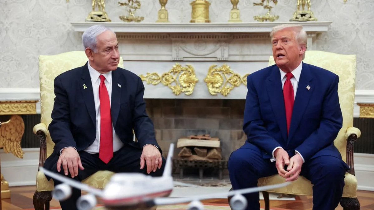 CatDylanNews's tweet image. President Trump was nominated for Nobel Peace Prize by Israel Prime Minister Benjamin Netanyahu.
(Photo: April 7, 2025)