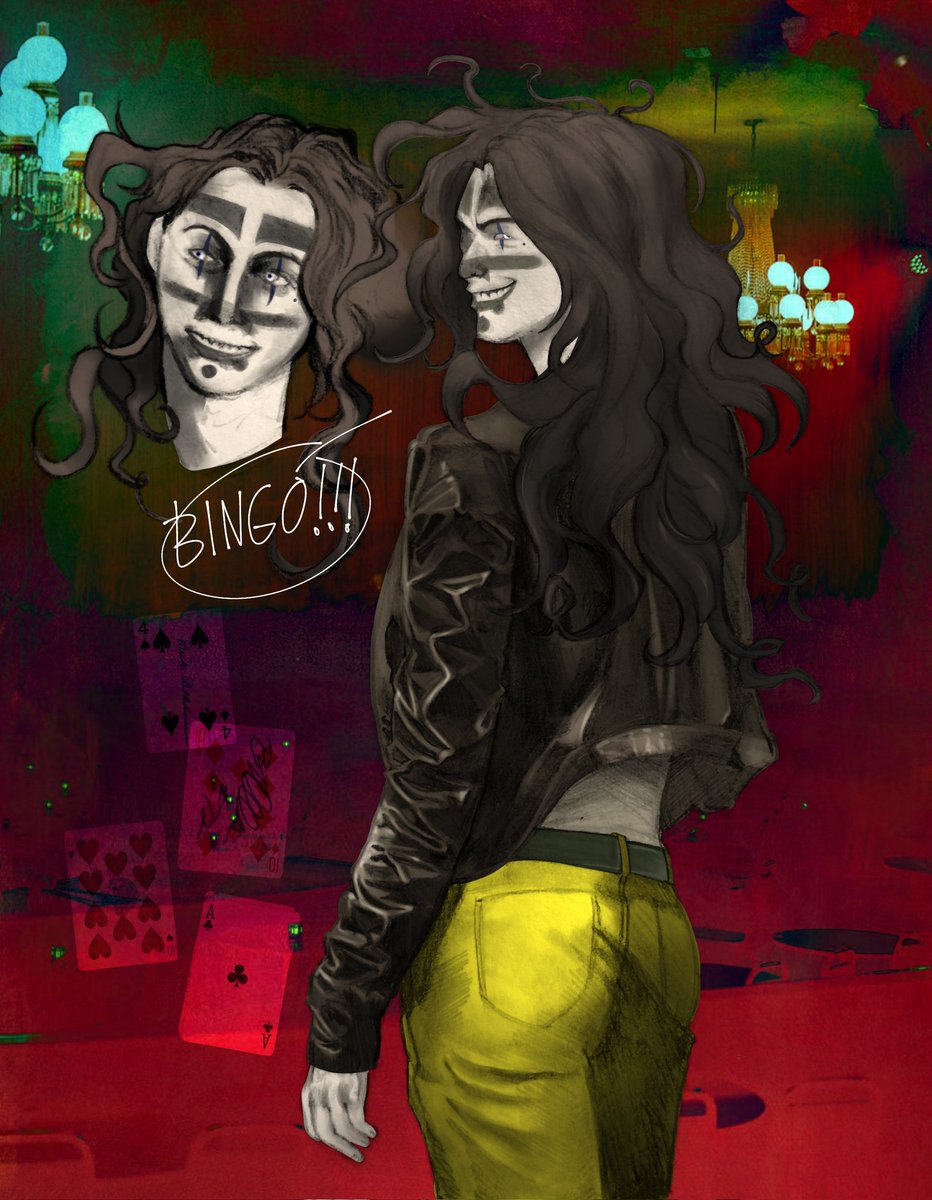 moncerisier's tweet image. Art fight attacks for @John31533733105 
📺♠️🎪