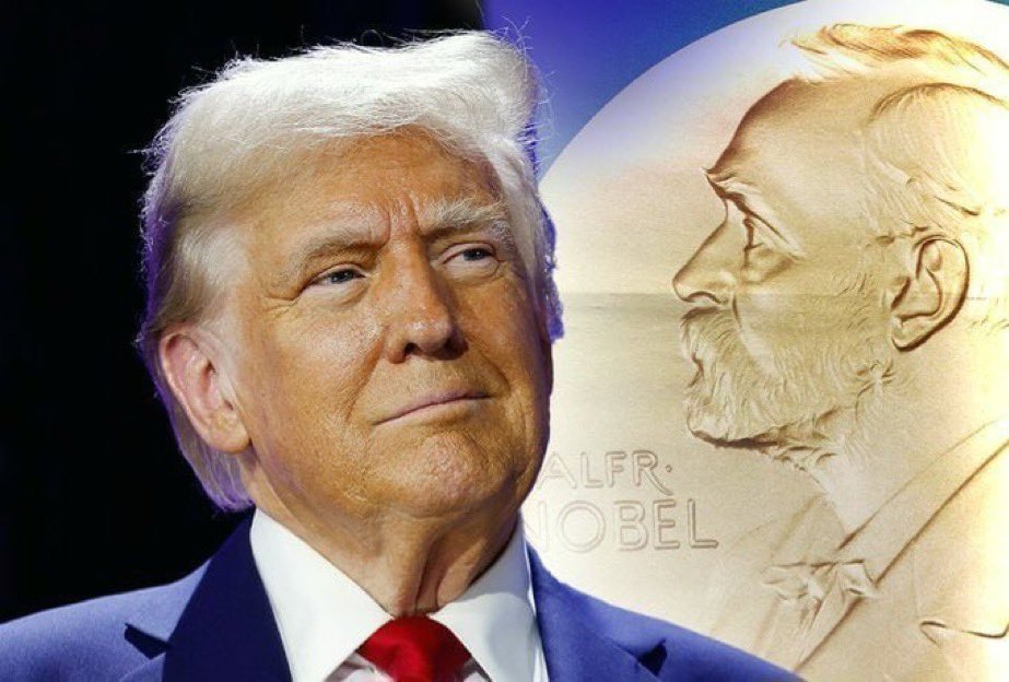 ROBERT PITTMAN NC (@marryforther) on Twitter photo 🦅 The world laughed… until he delivered!
🏅 Trump x Nobel. History made.
🇺🇸🔥 #Trump2024 #NobelPeacePrize #MAGA #PeaceThroughStrength #AmericaFirst 💪✨
♻️♻️Reposters♻️♻️
<a href="/satansradio666/">MAGA ROCK GAINS</a>
<a href="/PAYthe_PIPER/">PIPER #MAGA GAINS</a>
<a href="/GtheOriginal/">GᵀᴴᴱOᴿᴵᴳᴵᴺᴬᴸ</a>
<a href="/BigPopz72/">Big Popz</a>
<a href="/x4Eileen/">Eileen Bridget🌸</a>
<a href="/spunky1313/">S͠t͠e͠p͠h͠a͠n͠i͠e͠</a>
<a href="/MAC_ARMY1/">SGT_MAC</a>
<a href="/texasrecks/">TexasRex 🇺🇸</a> 🦅 The world laughed… until he delivered!
🏅 Trump x Nobel. History made.
🇺🇸🔥 #Trump2024 #NobelPeacePrize #MAGA #PeaceThroughStrength #AmericaFirst 💪✨
♻️♻️Reposters♻️♻️
<a href="/satansradio666/">MAGA ROCK GAINS</a>
<a href="/PAYthe_PIPER/">PIPER #MAGA GAINS</a>
<a href="/GtheOriginal/">GᵀᴴᴱOᴿᴵᴳᴵᴺᴬᴸ</a>
<a href="/BigPopz72/">Big Popz</a>
<a href="/x4Eileen/">Eileen Bridget🌸</a>
<a href="/spunky1313/">S͠t͠e͠p͠h͠a͠n͠i͠e͠</a>
<a href="/MAC_ARMY1/">SGT_MAC</a>
<a href="/texasrecks/">TexasRex 🇺🇸</a>
