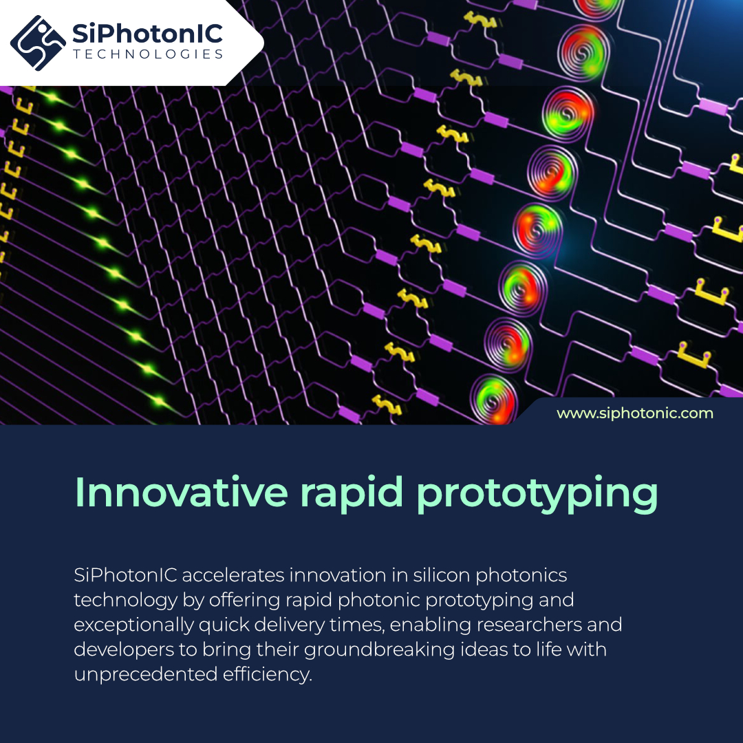 SiPhotonIC_Aps's tweet image. 🚀 𝗕𝗼𝗼𝘀𝘁 𝗽𝗵𝗼𝘁𝗼𝗻𝗶𝗰𝘀 𝗶𝗻𝗻𝗼𝘃𝗮𝘁𝗶𝗼𝗻 𝘄𝗶𝘁𝗵 𝗦𝗶𝗣𝗵𝗼𝘁𝗼𝗻𝗜𝗖!

Rapid Prototyping: Silicon ICs in 1-3 months.
Custom Options: Tailored PDKs &amp;amp; processes.
Learn more: siphotonic.com
Contact: info@siphotonic.com

#Photonics #IntegratedCircuits