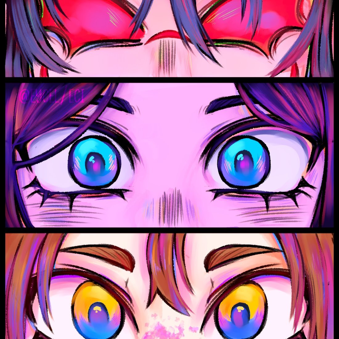 ThreeInMyHome_'s tweet image. Thanks to the fact that I really loved the story of Endora, Elsynore and Aurianne, I decided to create this π»πΆπ πΆπΈπΈππππ. The only purpose of this is to support Eycel's project and upload memes of her/his characters.