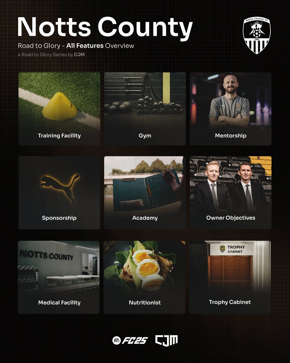 At Notts County, it’s more than just signing players.

We’re building from the ground up. Investing in our staffs, gym, training centre, medical facilities, and youth academy.

Because we don’t just want a better team this season, we want a stronger club for years to come.

This