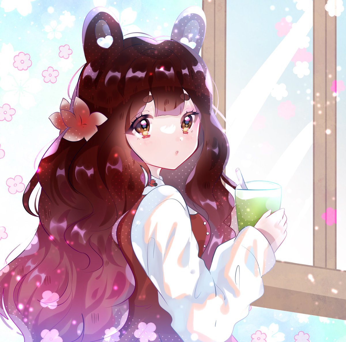 🎨<a href="/ahrwiblush/">ahrwi ໒꒱</a> 🥺 would you like to share some matcha with me ?