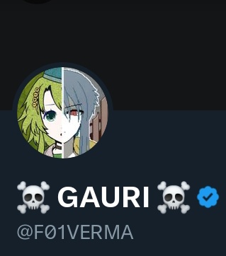 ☠️ GAURI ☠️ tweet media